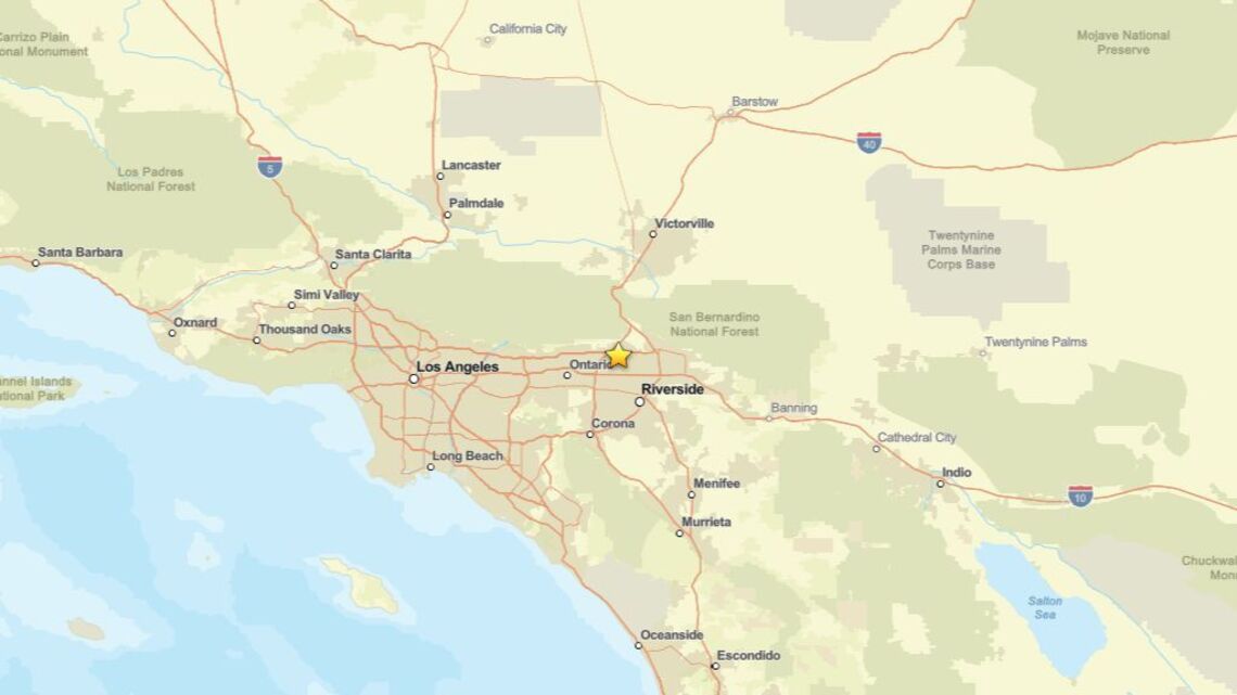 Update: 2.1 magnitude earthquake shakes close to Fontana, CA on Oct. 6 