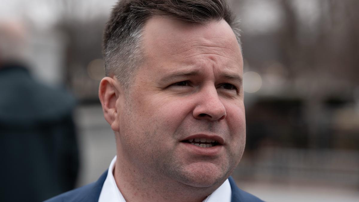 Bill Pulte, head of the Federal Housing Finance Agency, speaks at the White House regarding upcoming Presidential actions on housing affordability on Jan. 9, 2025. (Andrew Leyden/ZUMA Press Wire/TNS)