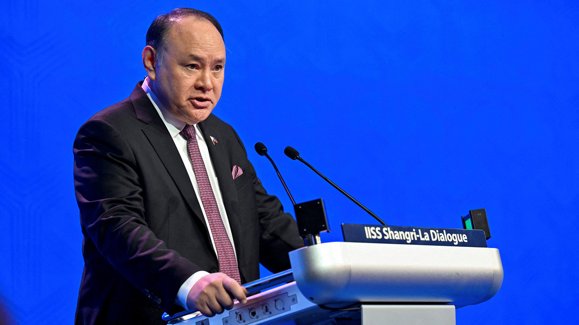 Philippine defence chief vows to press on against China's 'wickedness' after sanctions 