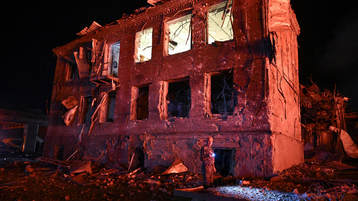 Russia says it struck military-related warehouses and steel works in overnight Ukraine strikes 