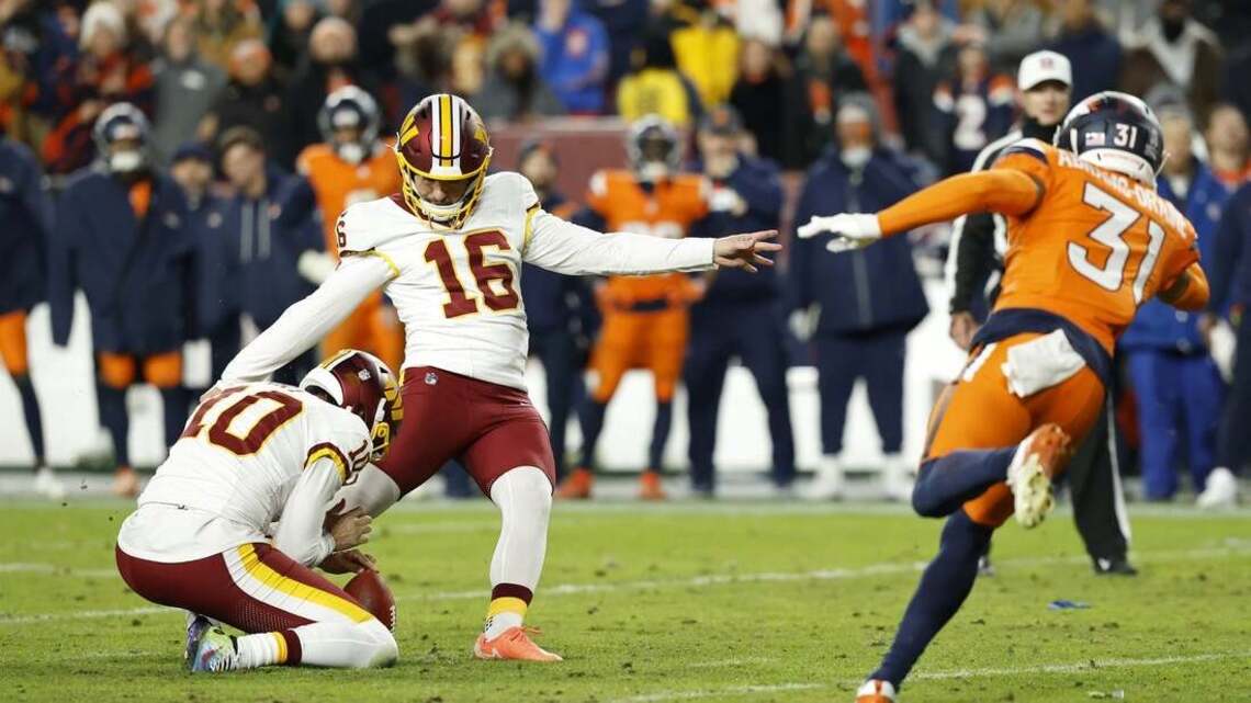Reports: Commanders to cut K Jake Moody, opting for rookie Drew Stevens  