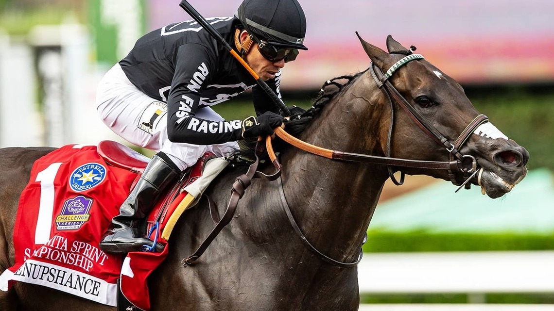 Listenupshance Wires Santa Anita Sprint Championship 
