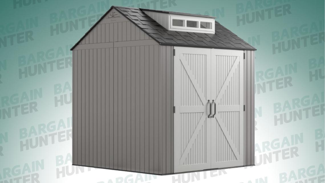 This Name-Brand, Easy-to-Assemble Shed Is on Sale for Under $900 on Amazon 