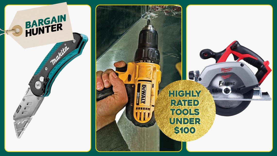 DIY on a Budget: Name-Brand Tools Under $100 to Get All of Your House Projects Done in a Snap 