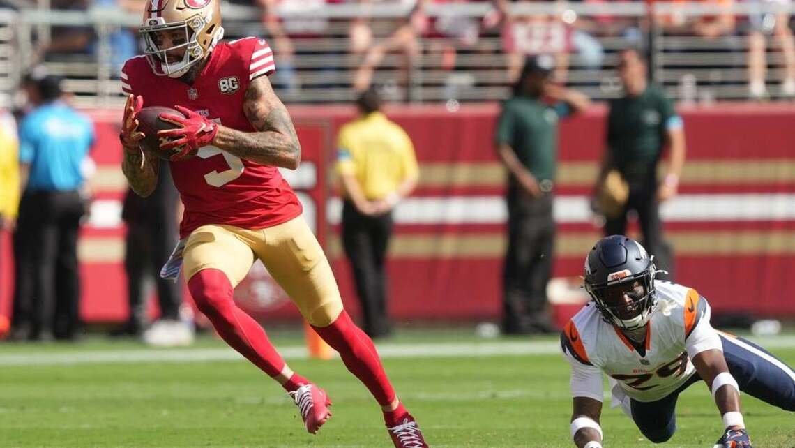 49ers reach 4-0, pull away from Broncos in second half 