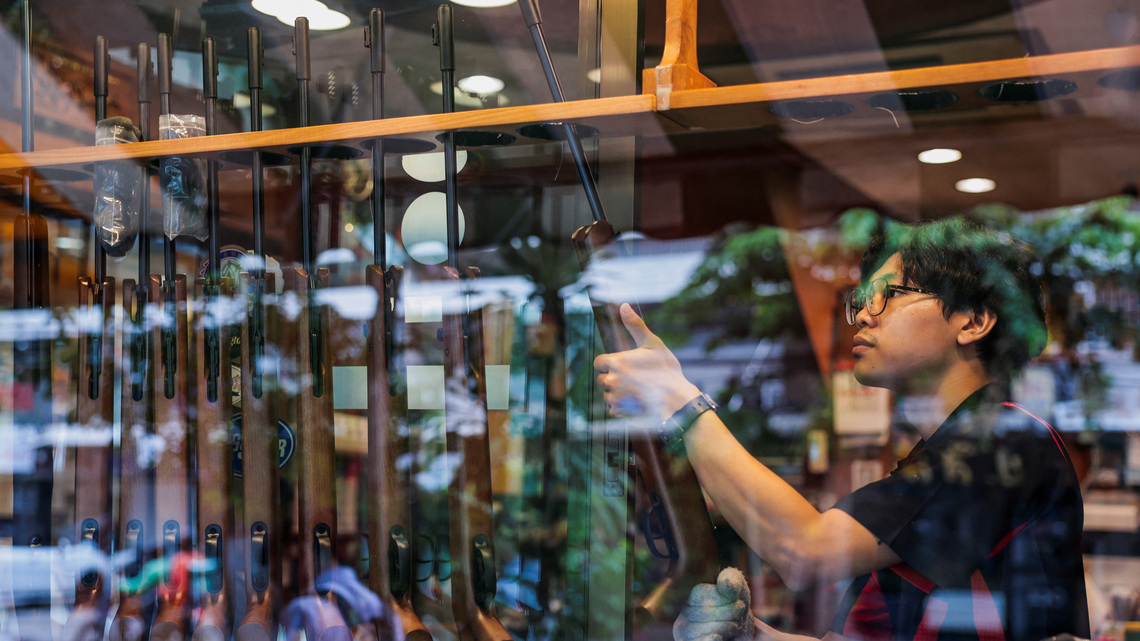 In Bangkok's gun district, traders say Thai crackdown misses the mark