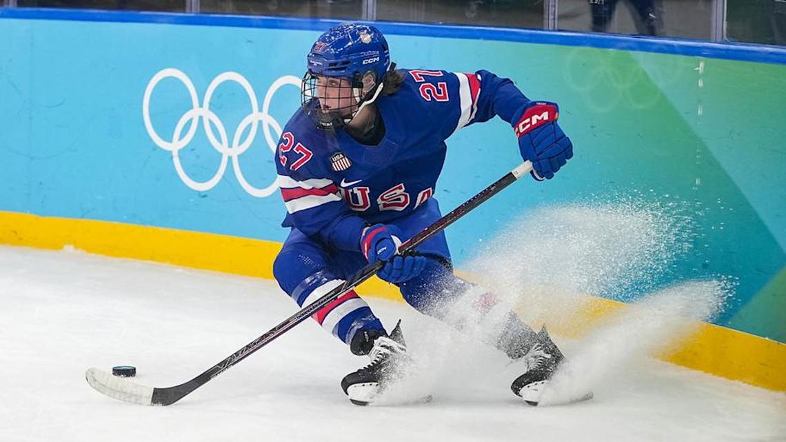  Heise was the No. 1 pick by the Frost in the 2023 PWHL draft. | Erick Rasco / Sports Illustrated 