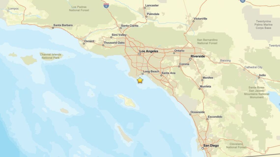Update: Seismic activity on Aug. 17 - 2.3 magnitude earthquake near San Pedro, CA reported 
