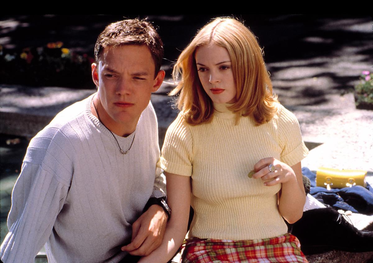 SCREAM, Matthew Lillard, Rose McGowan, 1996