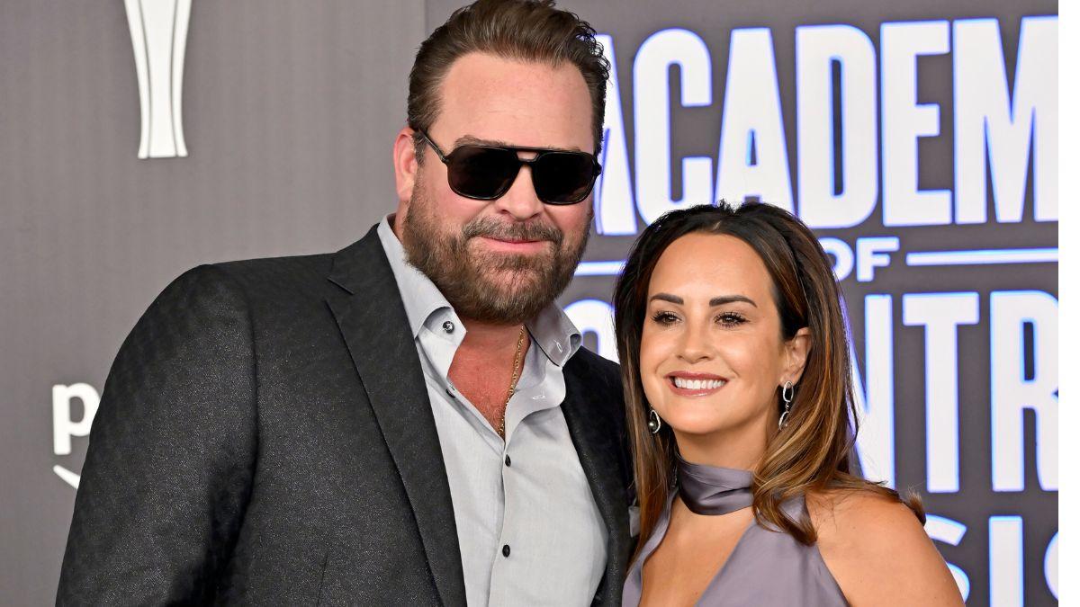 Lee Brice and Sara Reeveley in 2026Getty