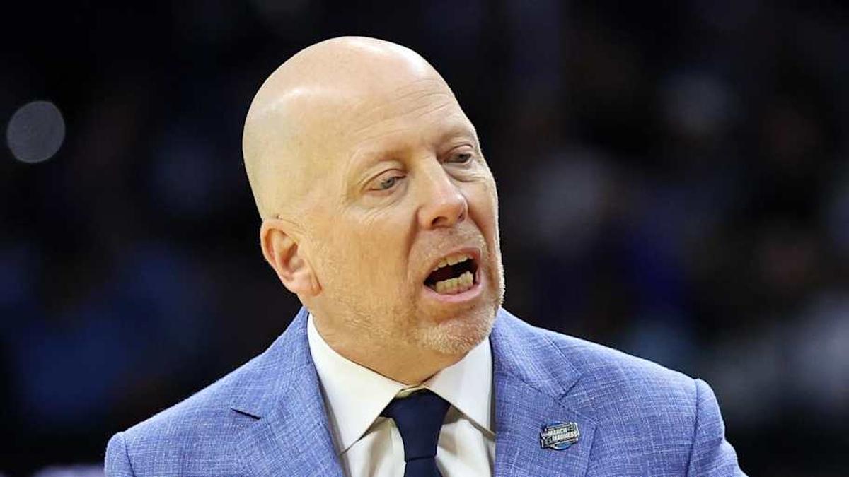  Mar 20, 2026; Philadelphia, PA, USA; UCLA Bruins head coach Mick Cronin reacts in the second half during a first round game of the men's 2026 NCAA Tournament at Xfinity Mobile Arena. Mandatory Credit: Bill Streicher-Imagn Images | Bill Streicher-Imagn Images 