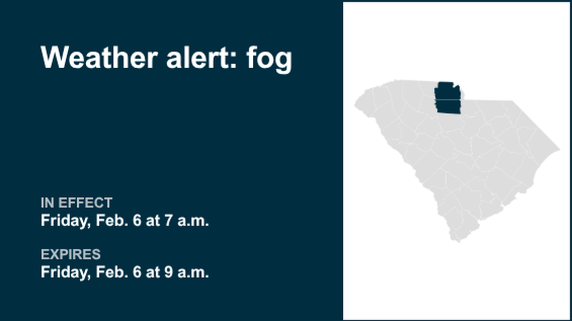 Prepare for fog in York and Chester counties Friday morning 