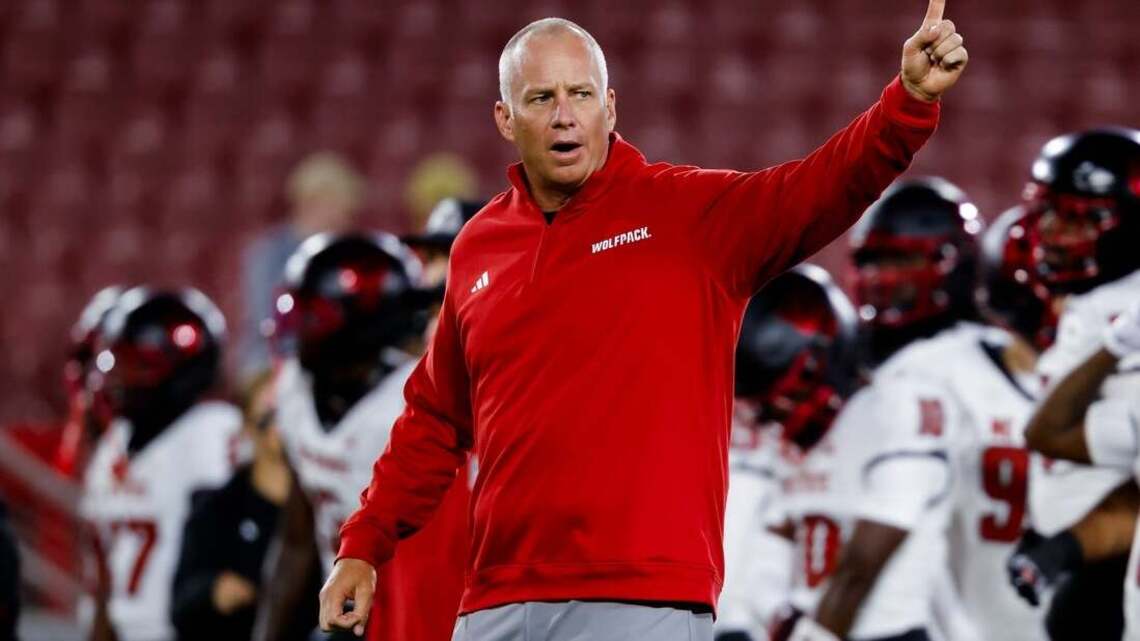 North Carolina State dismisses coach Dave Doeren 