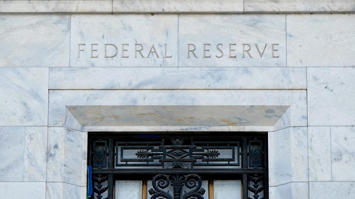 FILE PHOTO: Renovations continue at the Federal Reserve Board building in Washington, D.C., U.S., November 14, 2025. REUTERS/Elizabeth Frantz/File Photo