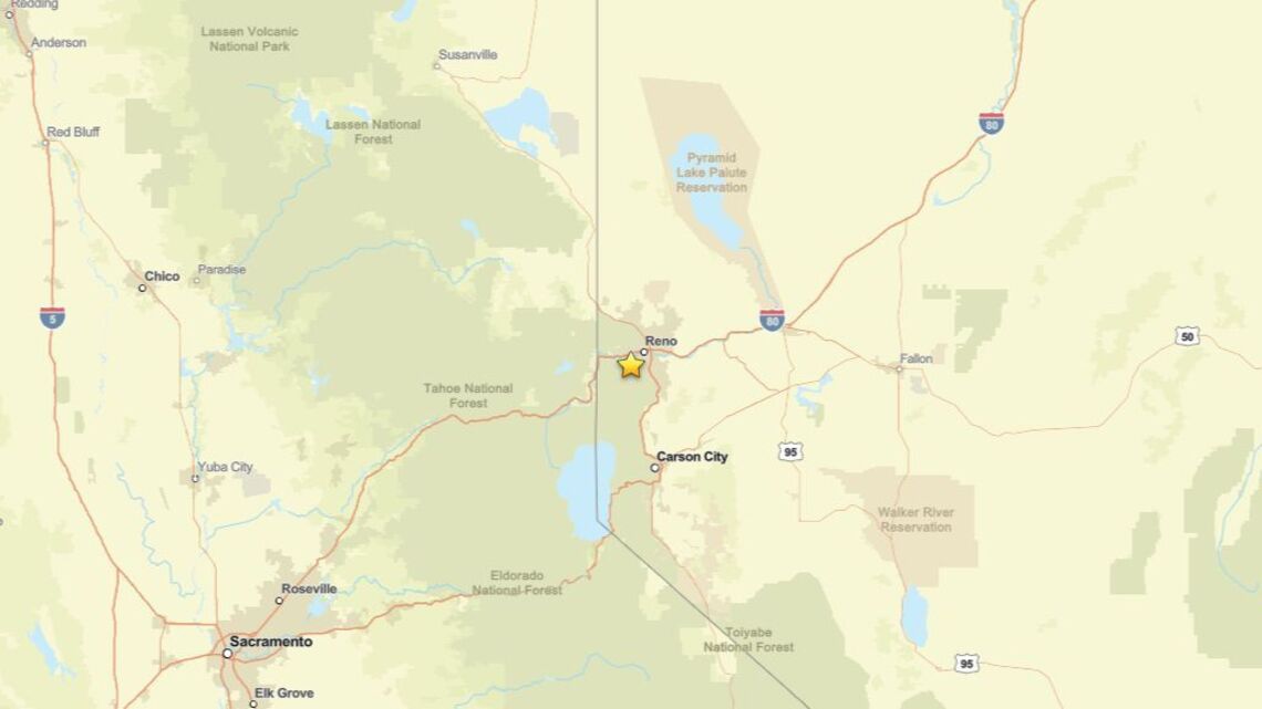 Update: 2.3 magnitude earthquake struck near Mogul, NV on Oct. 10 