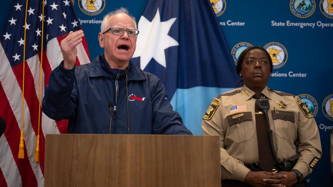 Minnesota Gov. Tim Walz says federal immigration enforcement surge could wind down within days 