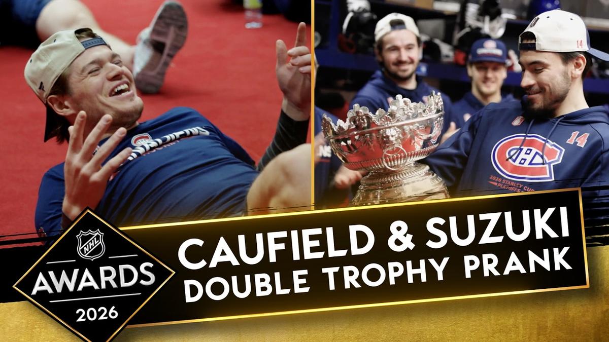  Suzuki, Caufield Duped with Selke, Lady Byng Trophies 
