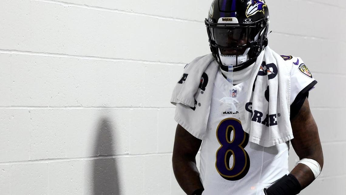 Lamar Jackson attends Ravens' voluntary workouts