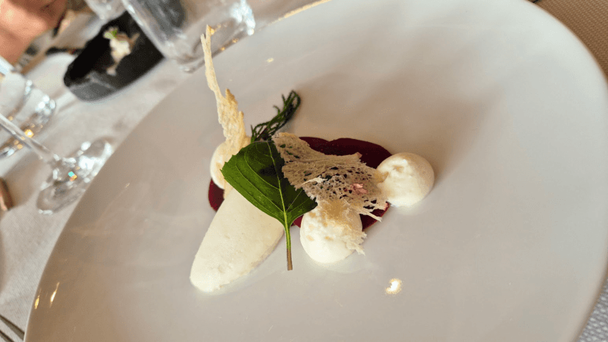  Everything tastes as good as it looks at Sonnwies, including this berry and white chocolate dessert. Photo credit: Elizabeth Heath 