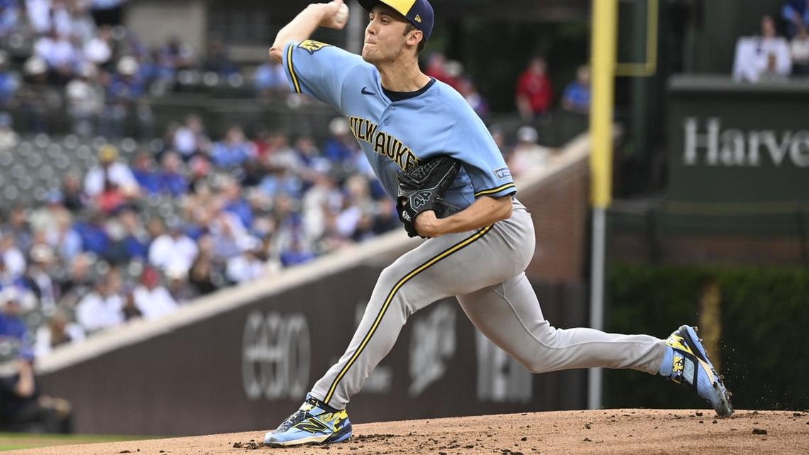 Jacob Misiorowski, Brewers shut down Cubs 