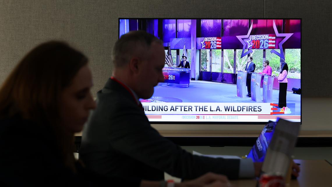 Poll shows Bass, Raman and Pratt locked in tight race ahead of Tuesday's LA mayoral primary 