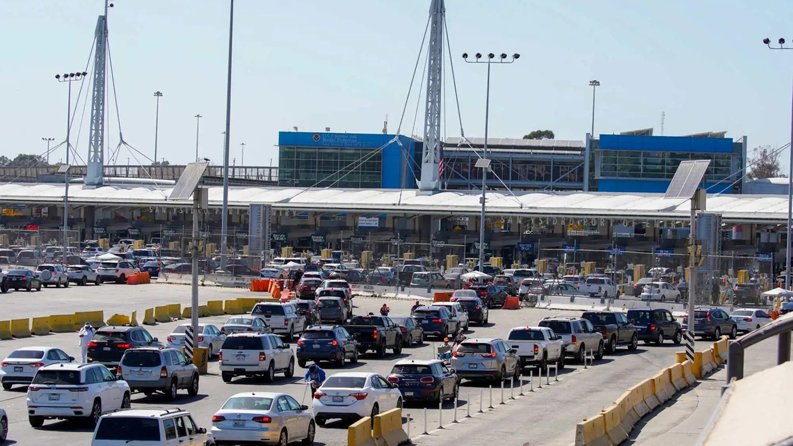 CBP opens designated entrance for motorcycles at the San Ysidro border crossing 