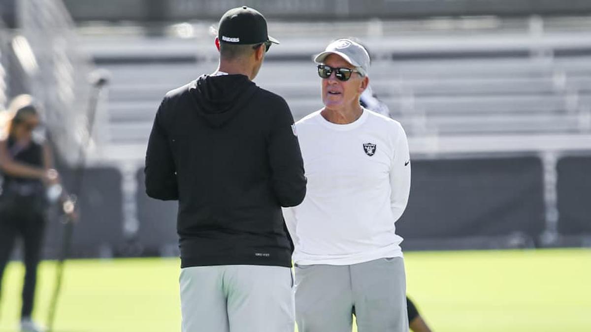  Las Vegas Raiders GM John Spytek and Pete Carroll | Darrell Craig Harris, On SI 