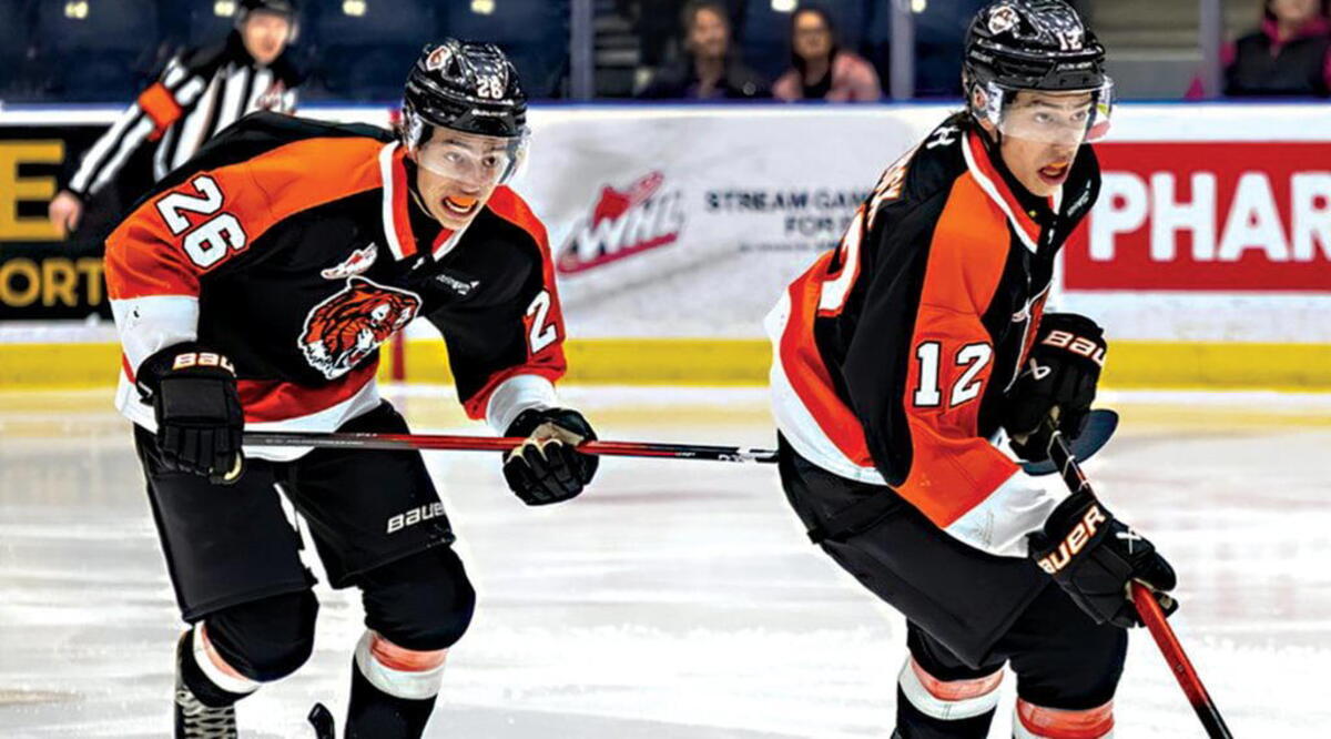  Markus and Liam Ruck (Medicine Hat Tigers) 