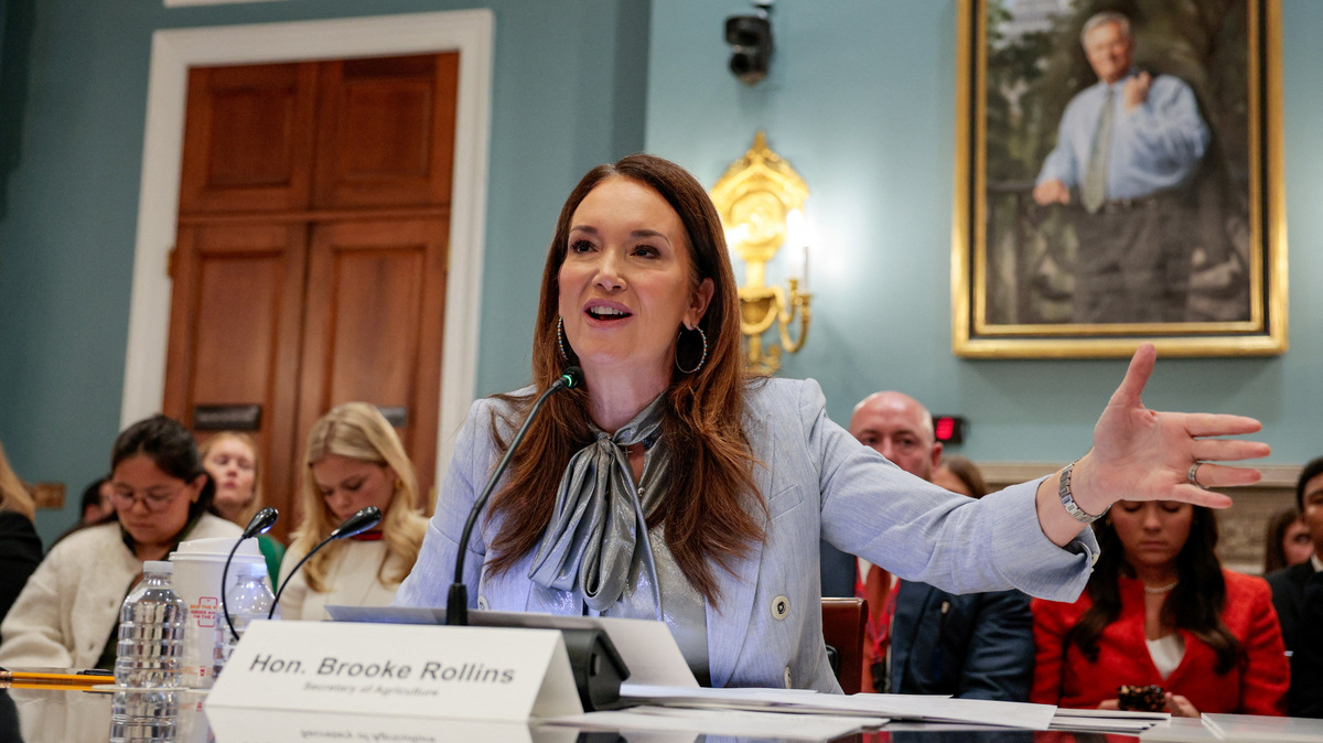 U.S. Secretary of Agriculture Brooke Rollins testifies before the House Committee on Agriculture on Capitol Hill in Washington, D.C., U.S., June 4, 2026. REUTERS/Evan Vucci