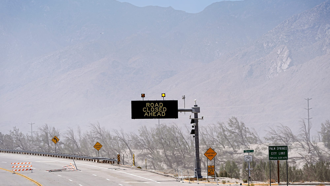 Gene Autry Trail reopened at the wash after closure in Palm Springs 