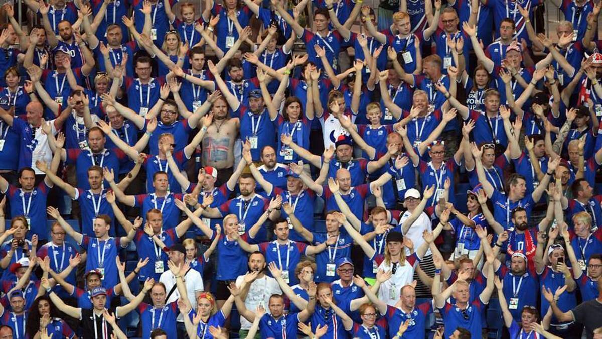  Iceland's fans in 2018 were iconic. | Khaled Desouki/AFP/Getty Images 