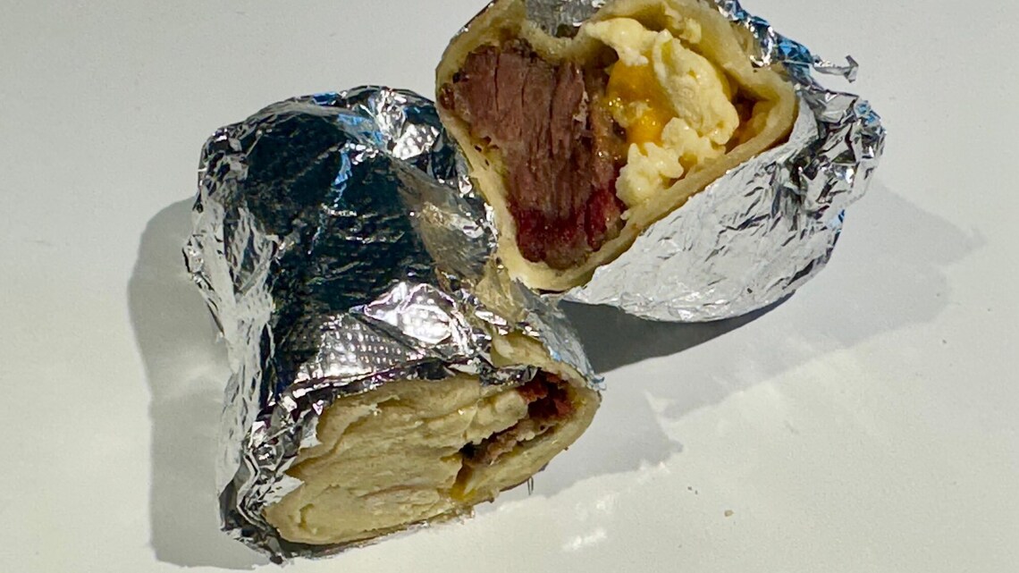 Here, try this: Heritage Barbecue breakfast taco at True Love Coffee Co. 