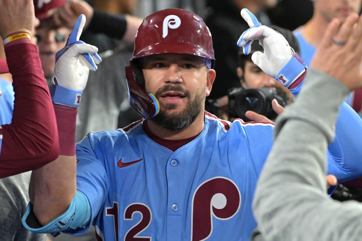  Philadelphia Phillies designated hitter Kyle Schwarber. Jayne Kamin-Oncea-Imagn Images