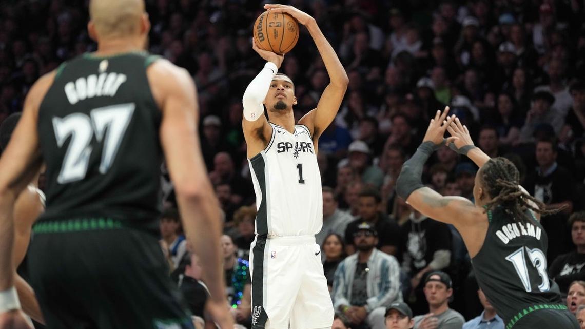 Stephon Castle, Spurs finish Wolves in Game 6, set date with Thunder 