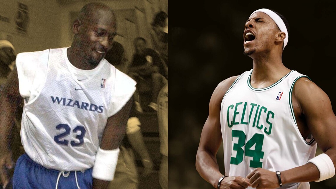 Joe Johnson recalled Paul Pierce and Michael Jordan's trash-talk war: "He was saying like Paul was ducking him the entire summer" 