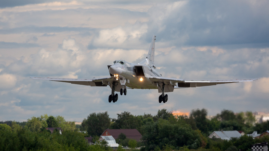 Russian strategic bomber plane crashes in Siberia on training exercise 