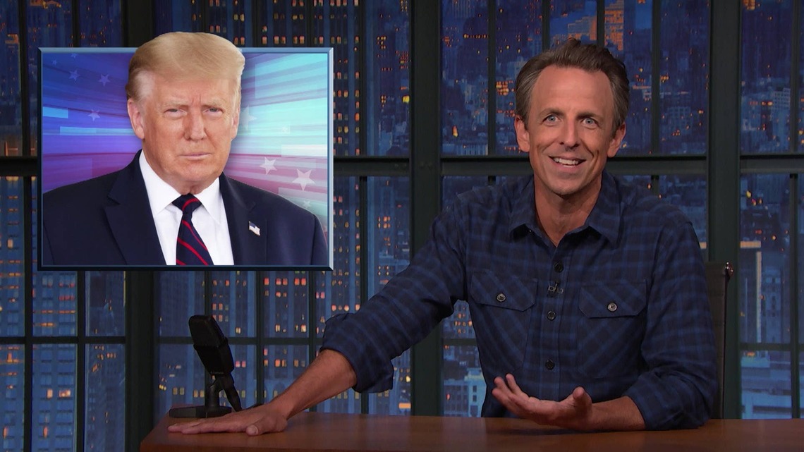 Seth Meyers Goes Ham Mocking Trump's Over-the-Top Praise for Xi Jinping 