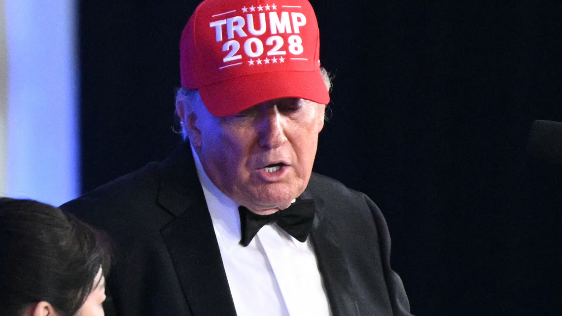 Trump keeps 2028 door cracked, while calling law ‘very strong' prohibiting third term
