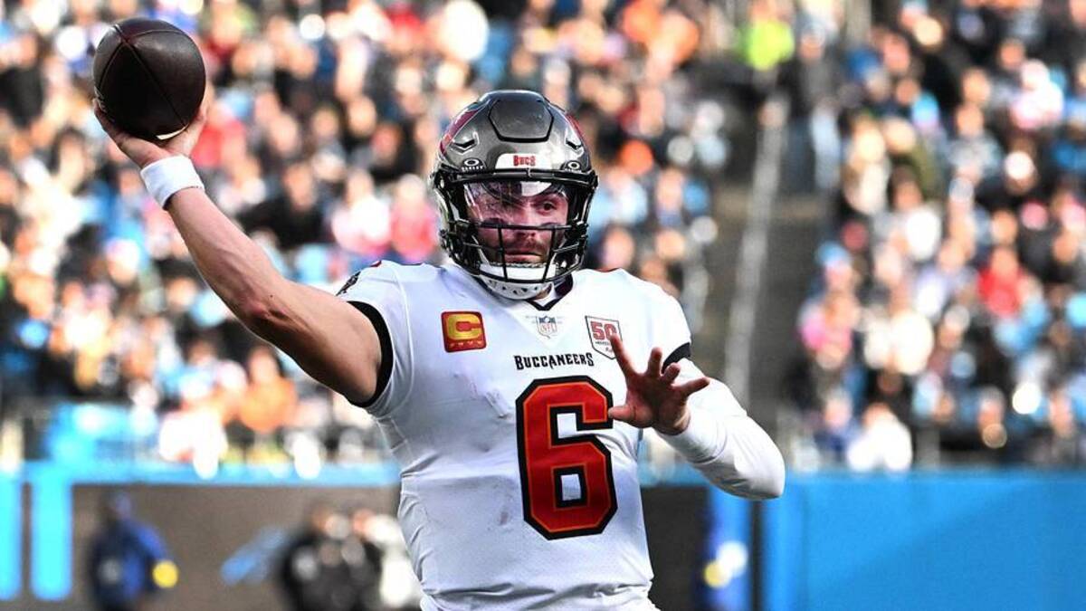  Baker Mayfield threw 26 touchdown passes vs. 11 picks last season. | Bob Donnan-Imagn Images 