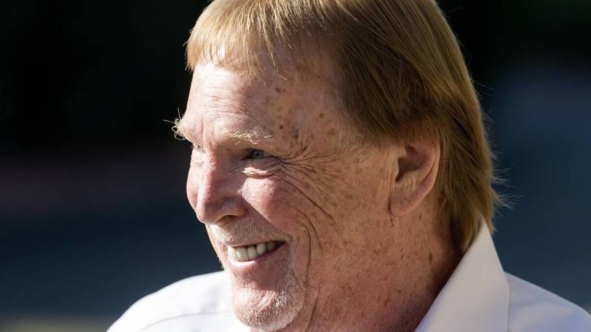  Mar 30, 2026; Phoenix, AZ, USA; Las Vegas Raiders owner Mark Davis during the 2026 NFL Annual League Meeting at the Arizona Biltmore. Mandatory Credit: Mark J. Rebilas-Imagn Images | Mark J. Rebilas-Imagn Images 