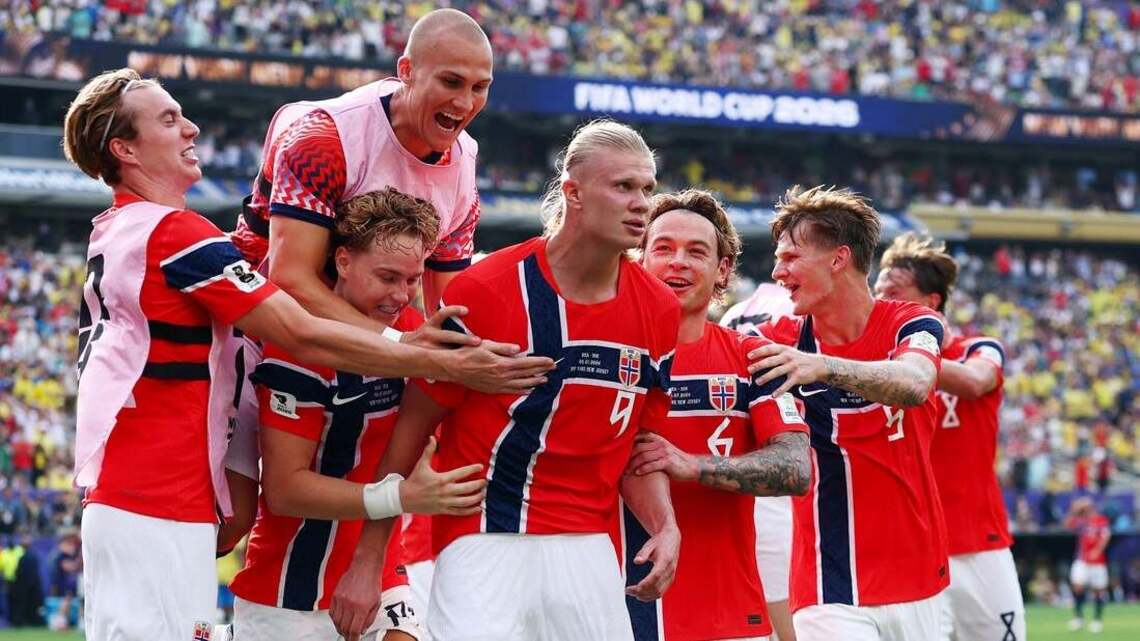 Norway shocks Brazil, make history on Haaland's heroic brace