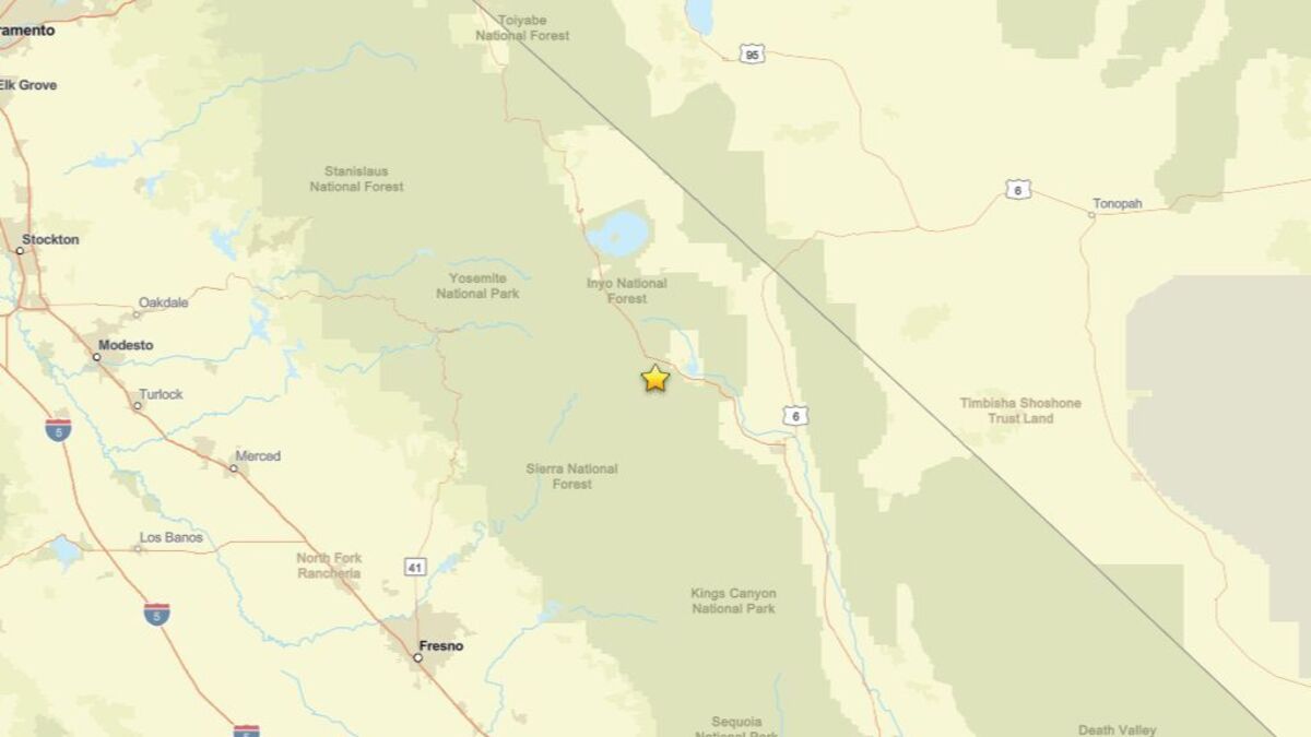 Update: Earthquake of 2.2 magnitude recorded near Mammoth Lakes, CA on ...
