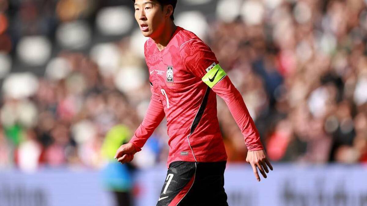  Son Heung-min will likely have an influence against Czechia. | Catherine Ivill/AMA/Getty Images 