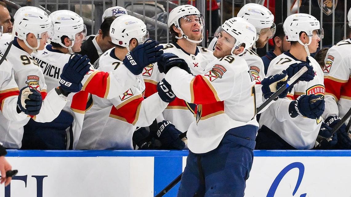 Tkachuk fuels comeback, but Panthers lose to Blues with 9 seconds remaining