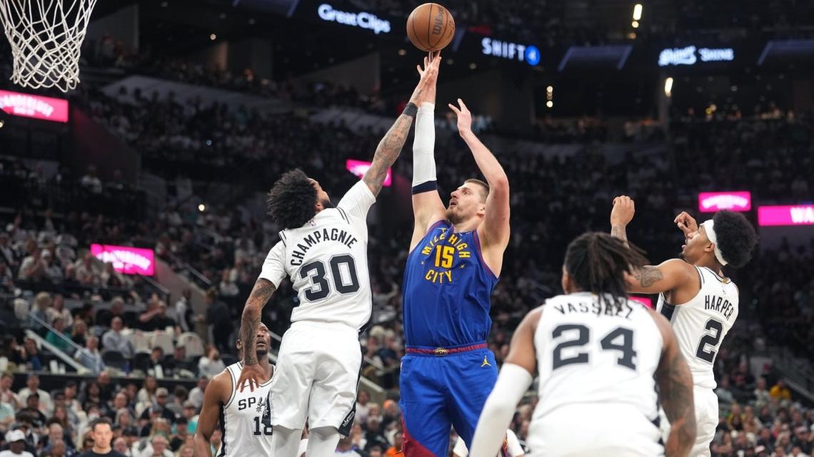 Nikola Jokic, Nuggets beat Spurs for 12th straight victory 