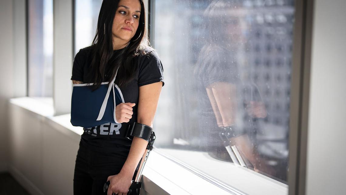 Minneapolis woman detained after she was pulled from car by federal agents in viral video files excessive force claim 