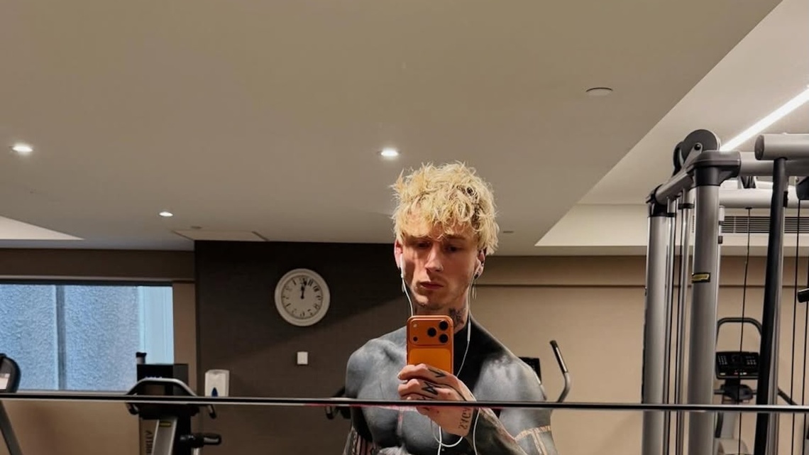 MGK Reveals His Skin Turned 'Yellow' After Rushing Blackout Tattoo Process 