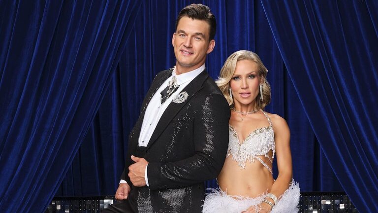 Tyler Cameron Pitches Poop-Related ‘DWTS' Team Name to Sharna Burgess 