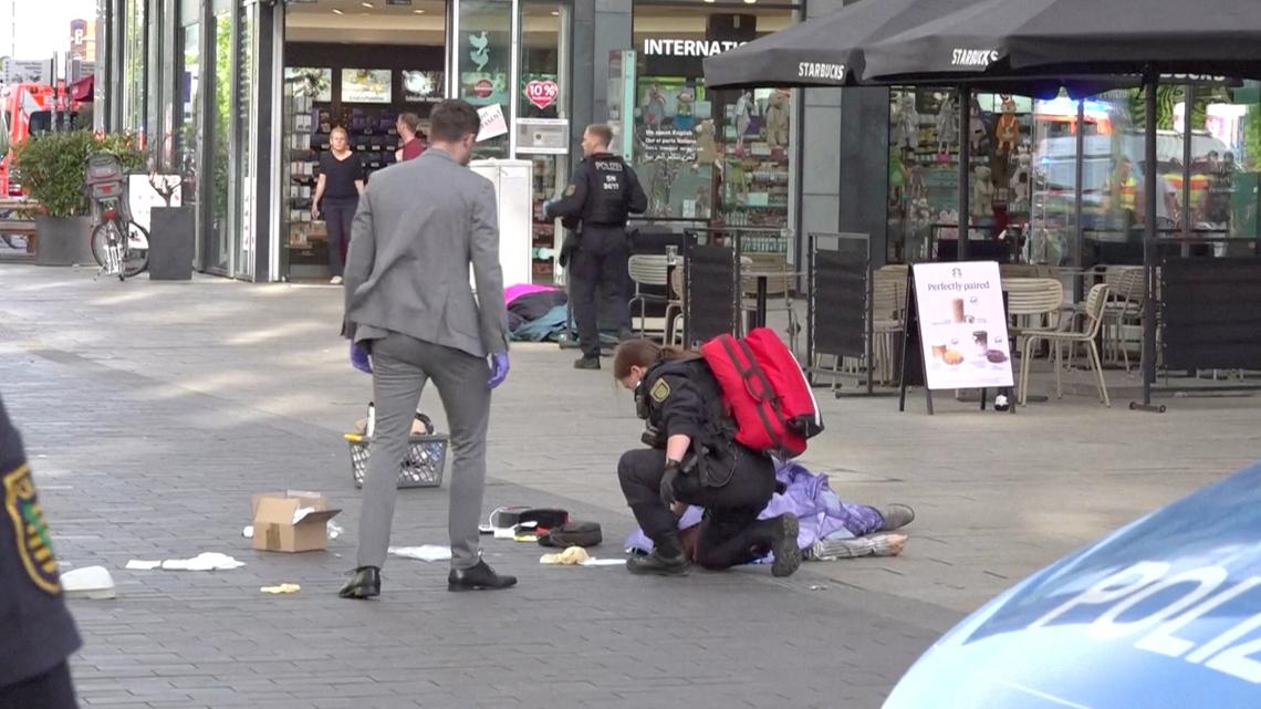 Two killed after car hits bystanders in Leipzig, Germany, driver arrested 