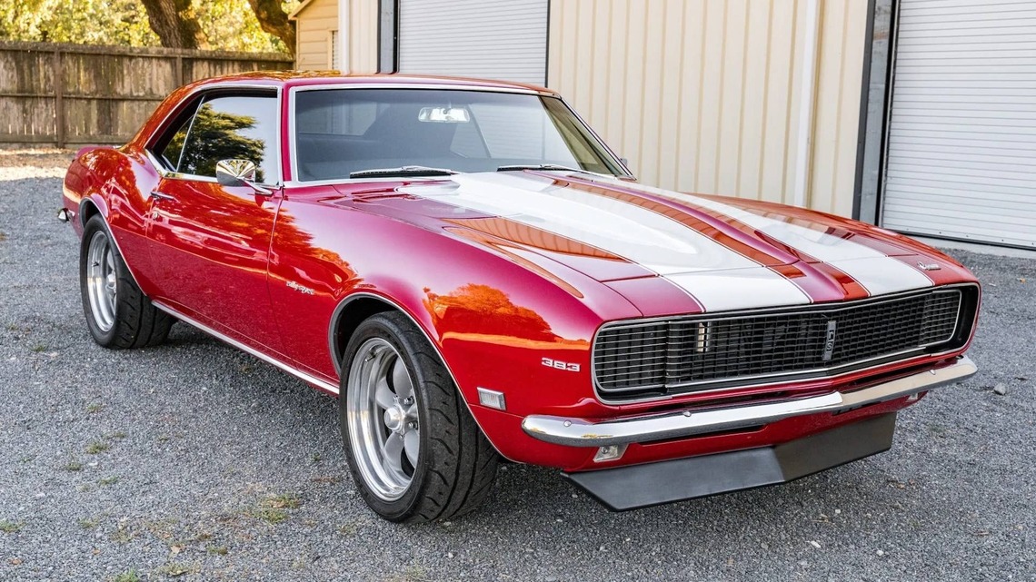 1968 Chevrolet Camaro Coupe for Sale With 7,000 Miles Shown 